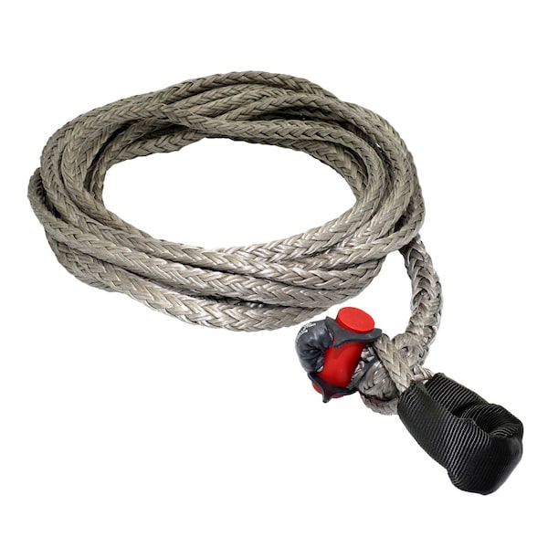 1/2 in. x 25 ft. 10,700 lbs. WLL. LockJaw Synthetic Winch Line Extension w/Integrated Shackle